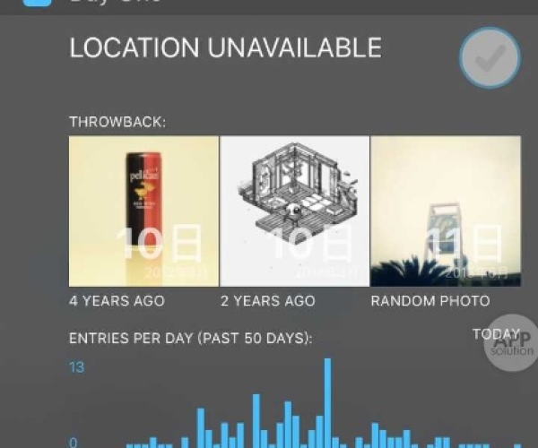 iOS安卓版本 DayOne 官方下载，超值版 v5.814 实地考察数据设计深度评测